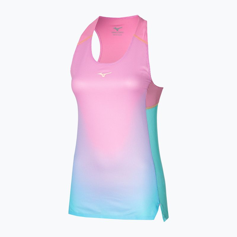 Дамски потник за бягане Mizuno Aero Tank blue glow