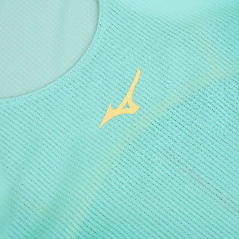 Дамски потник за бягане Mizuno Aero Tank blue turquoise 3