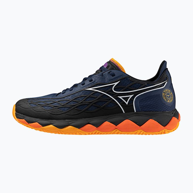 Мъжки обувки за падел Mizuno Wave Enforce Tour Padel dress blues / white / carrot curl 8