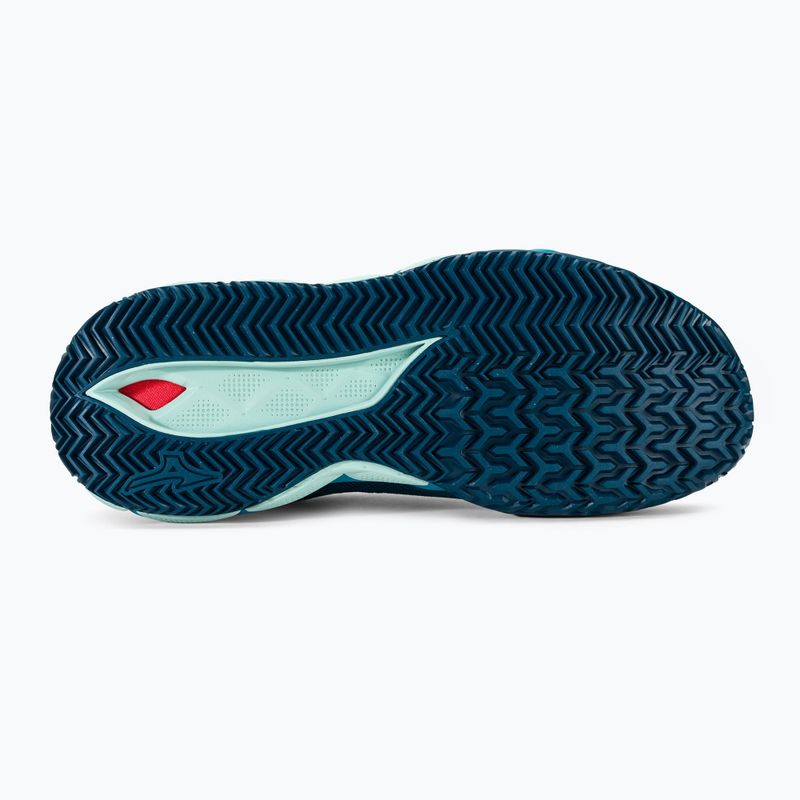 Мъжки обувки за тенис Mizuno Wave Enforce Tour CC moroccan blue/white/bluejay 5
