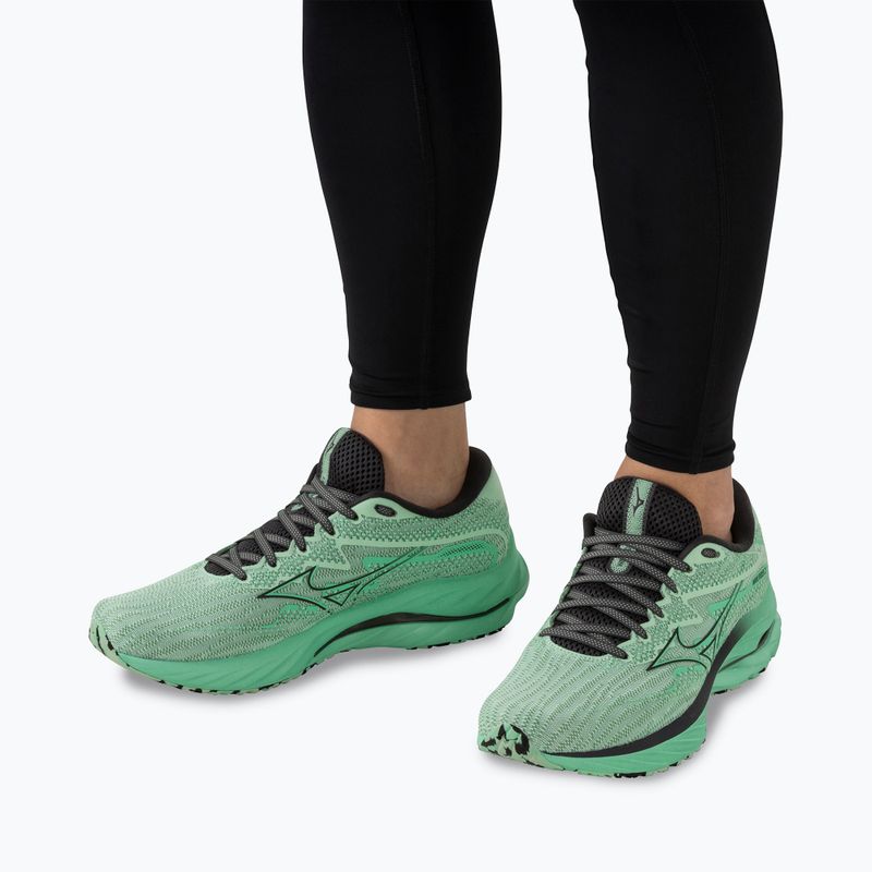 Мъжки обувки за бягане Mizuno Wave Rider 27 grayed jade/black oyster/jade cream 7