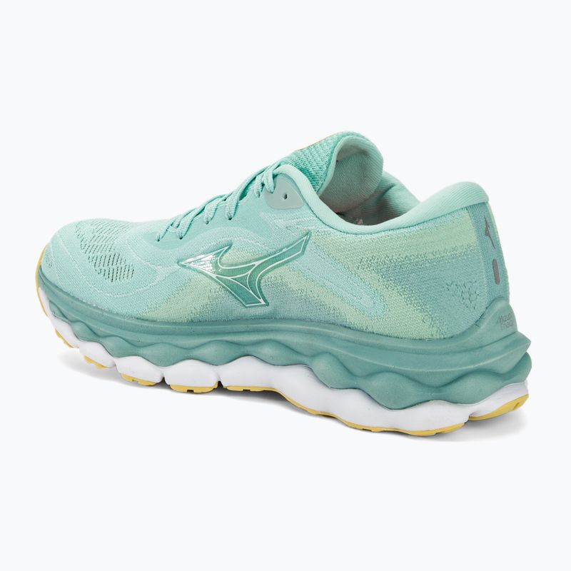 Дамски обувки за бягане Mizuno Wave Sky 7 egghell blue/white/sunshine 4