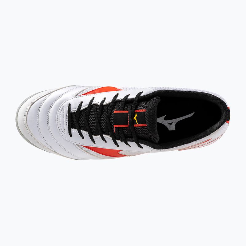Детски футболни обувки Mizuno MRL Sala Club TF Jr white/radiant red 10
