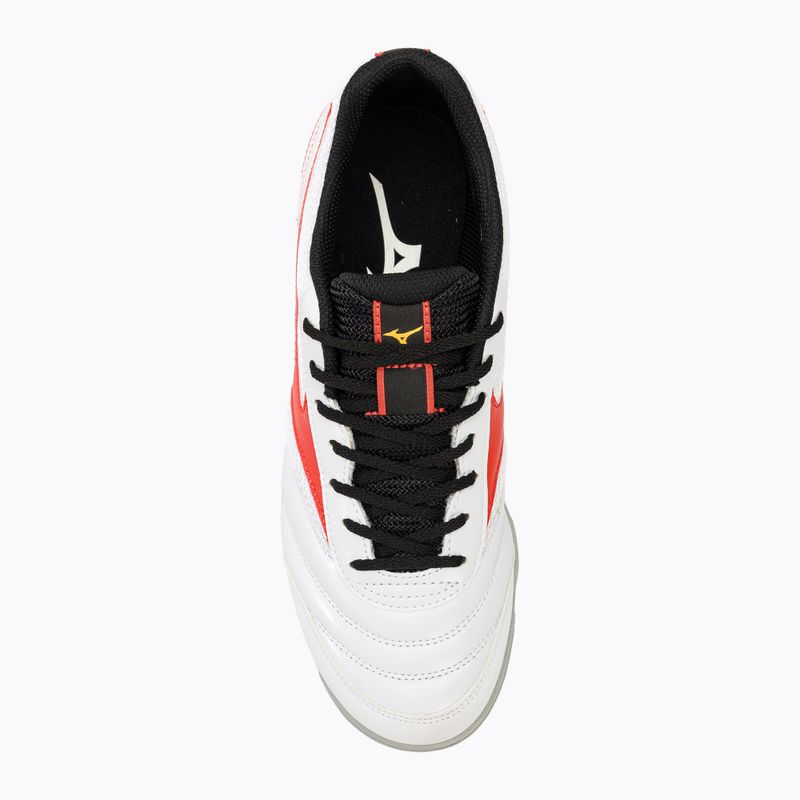 Детски футболни обувки Mizuno MRL Sala Club TF Jr white/radiant red 5
