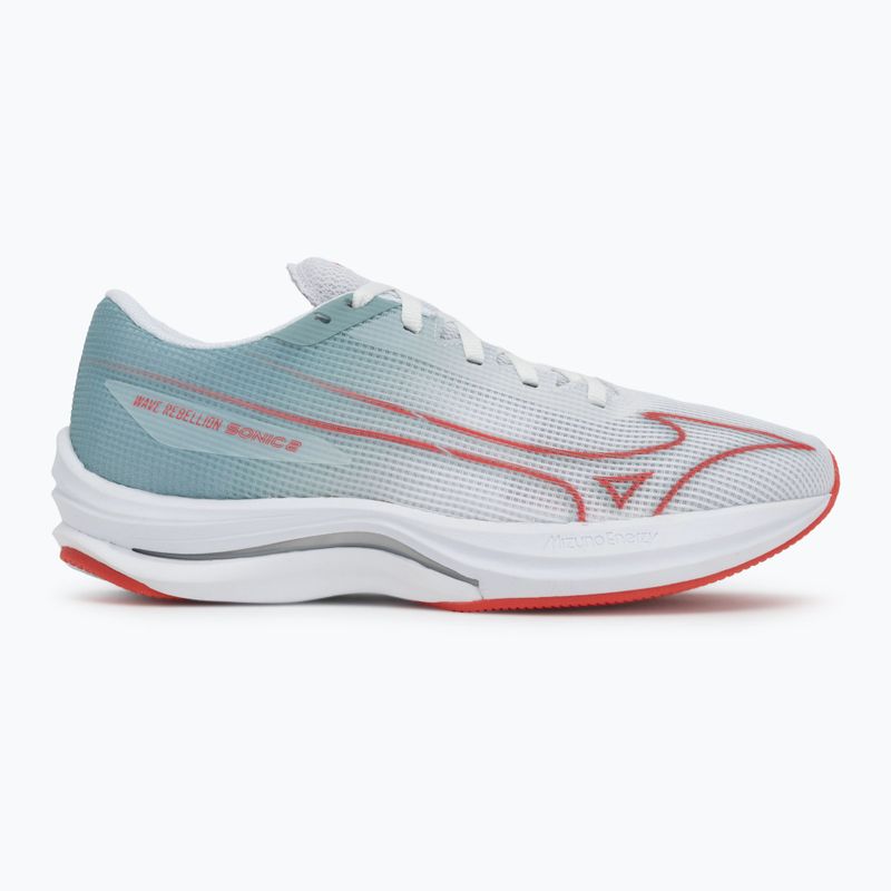 Дамски обувки за бягане Mizuno Wave Rebellion Sonic 2 river white/cayenne/gray mist 2