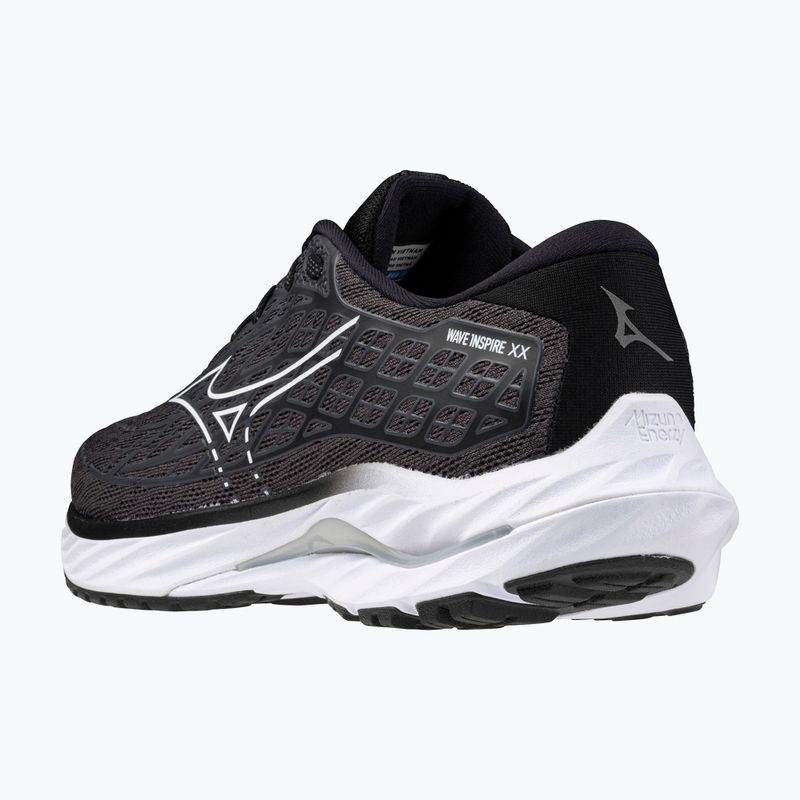 Дамски обувки за бягане Mizuno Wave Inspire 20 ebony/ white/ black 5