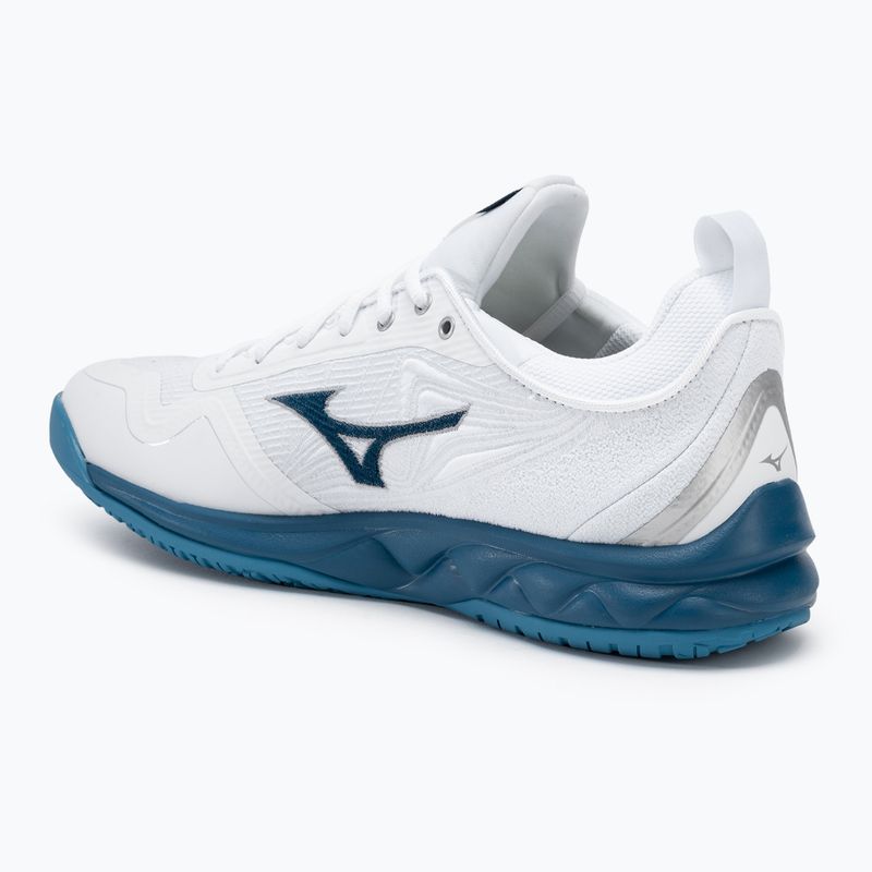 Мъжки обувки за волейбол Mizuno Wave Luminous 2 white/sailor blue/silver 3