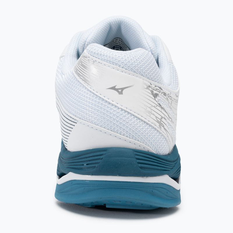 Мъжки обувки за волейбол Mizuno Wave Voltage white/sailor blue/silver 6