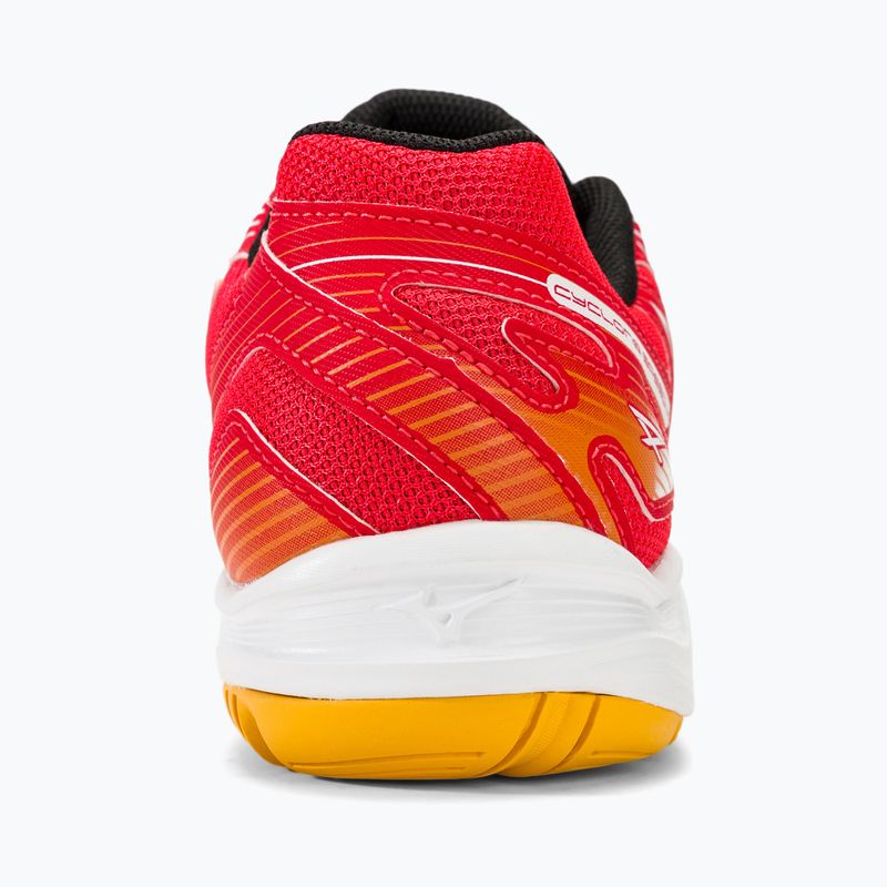 Мъжки волейболни обувки Mizuno Cyclone Speed 4 radiant red/white/carrot curl 6