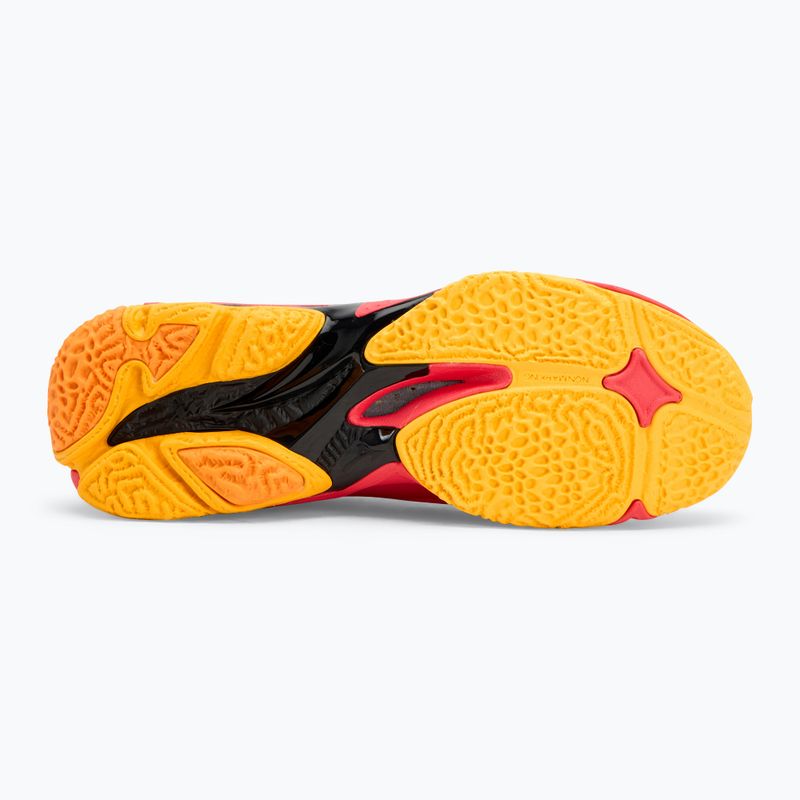 Mizuno Wave Lightning Z8 обувки за волейбол в сияйно червено/бяло/морковено къдрене 4