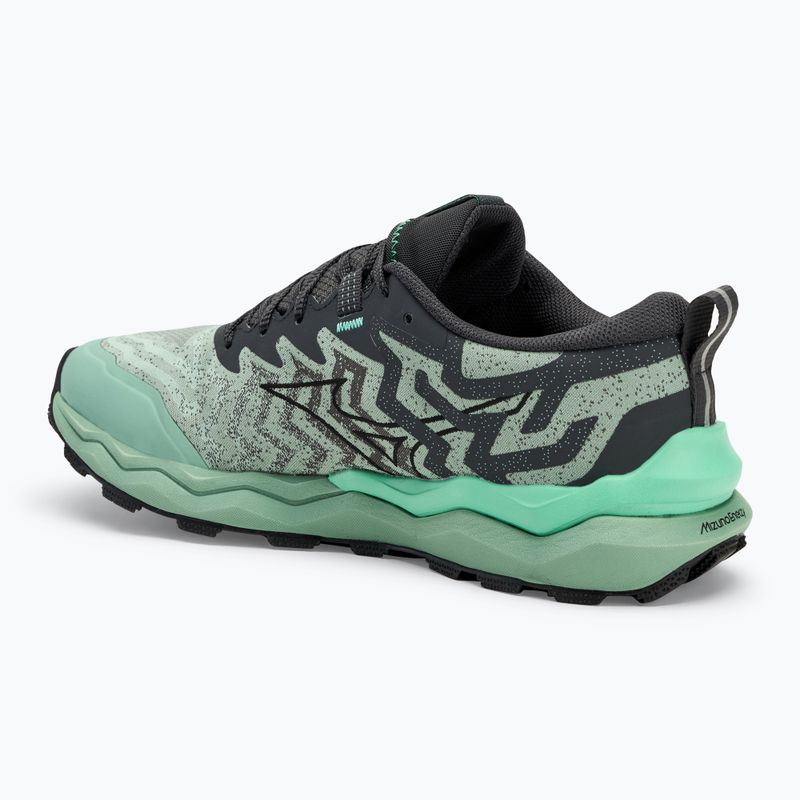 Мъжки обувки за бягане Mizuno Wave Daichi 8 grayed jade/ black/ jade cream 3