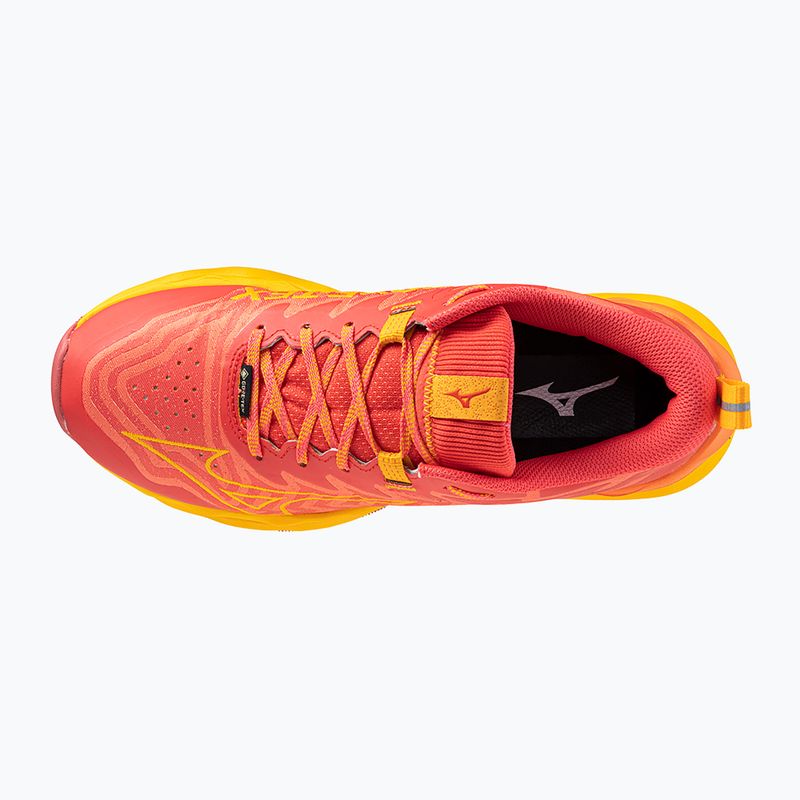 Дамски обувки за бягане Mizuno Wave Daichi 8 GTX nasturtium/citrus/cranberry 5