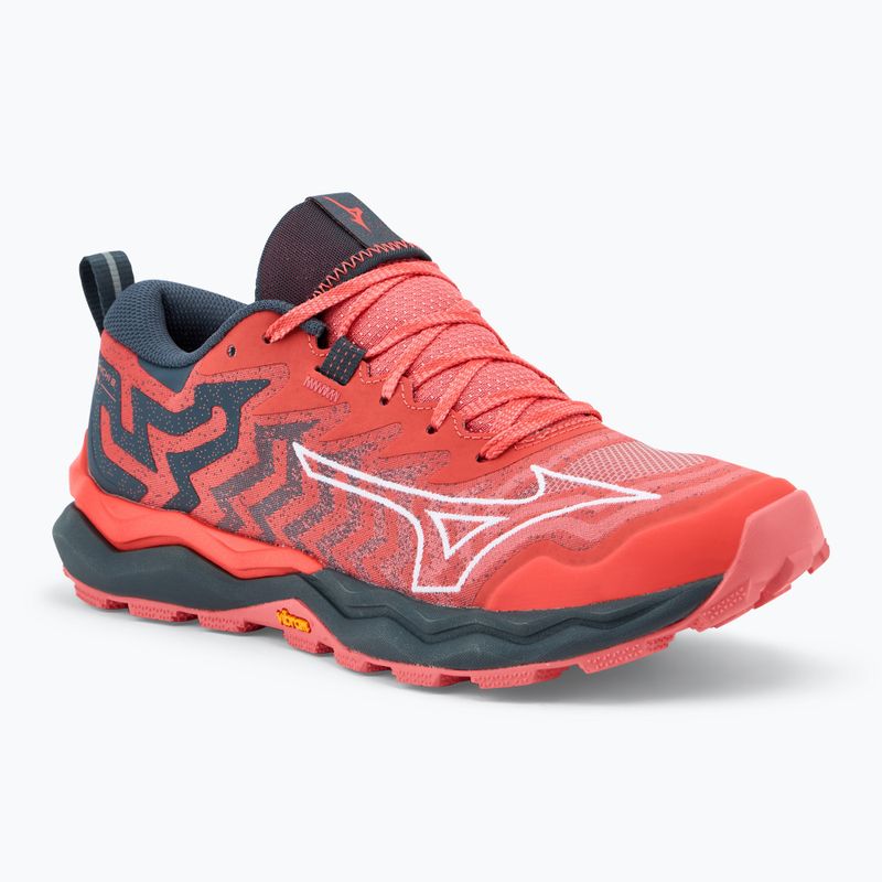 Дамски обувки за бягане Mizuno Wave Daichi 8 hot coral/ white/ turbulence