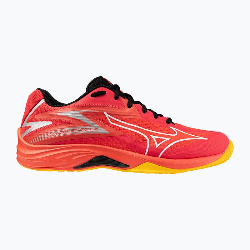 Детски обувки за волейбол Mizuno Lightning Star Z7 radiant red/white/carrot curl 8