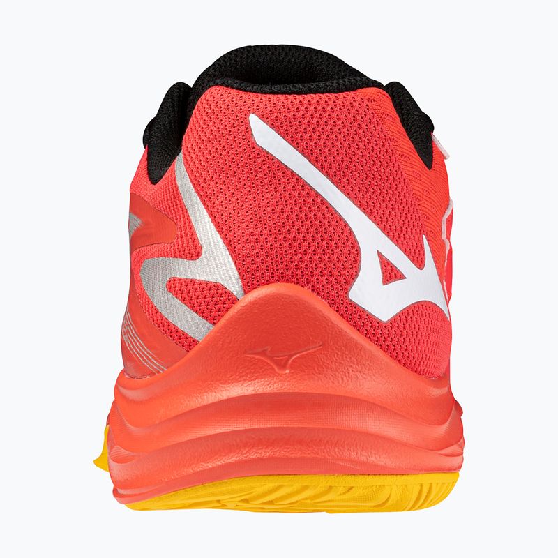 Детски обувки за волейбол Mizuno Lightning Star Z7 radiant red/white/carrot curl 10