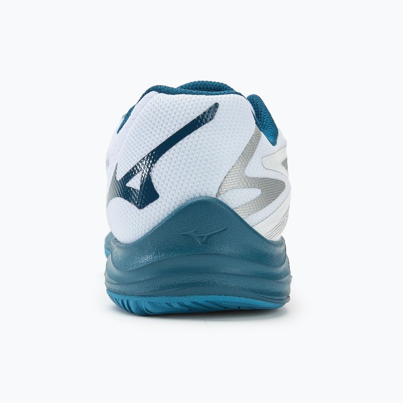 Детски обувки за волейбол Mizuno Lightning Star Z7 white/sailor blue/silver 6