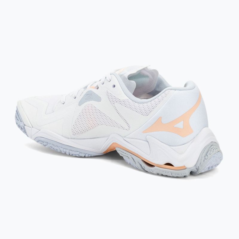 Дамски обувки за волейбол Mizuno Wave Lightning Z8 white/navy peony/peach parfait 3