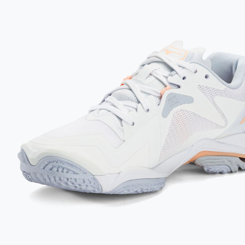 Дамски обувки за волейбол Mizuno Wave Lightning Z8 white/navy peony/peach parfait 7