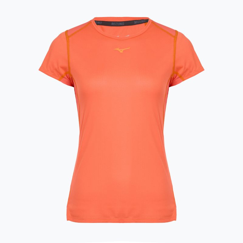 Дамска тениска за бягане Mizuno DryAeroFlow Tee nasturtium