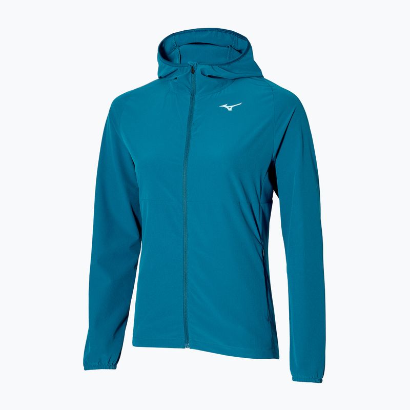 Дамско яке за бягане Mizuno Alpha Jacket moroccan blue