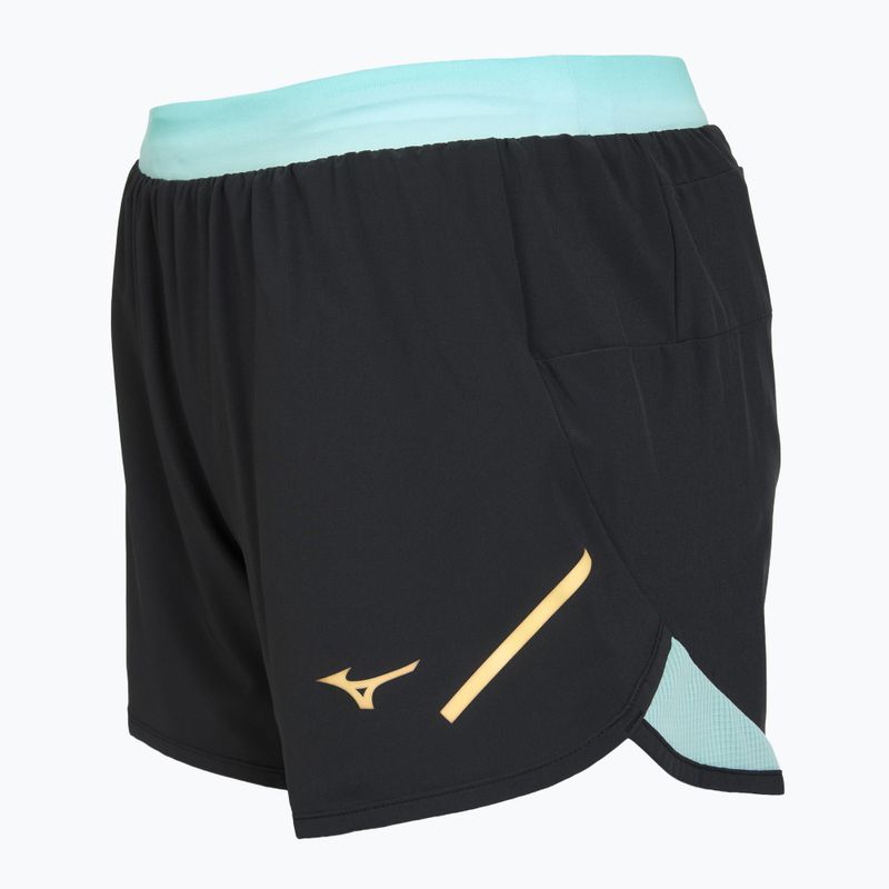 Дамски къси панталони за бягане Mizuno Aero 4' black 3