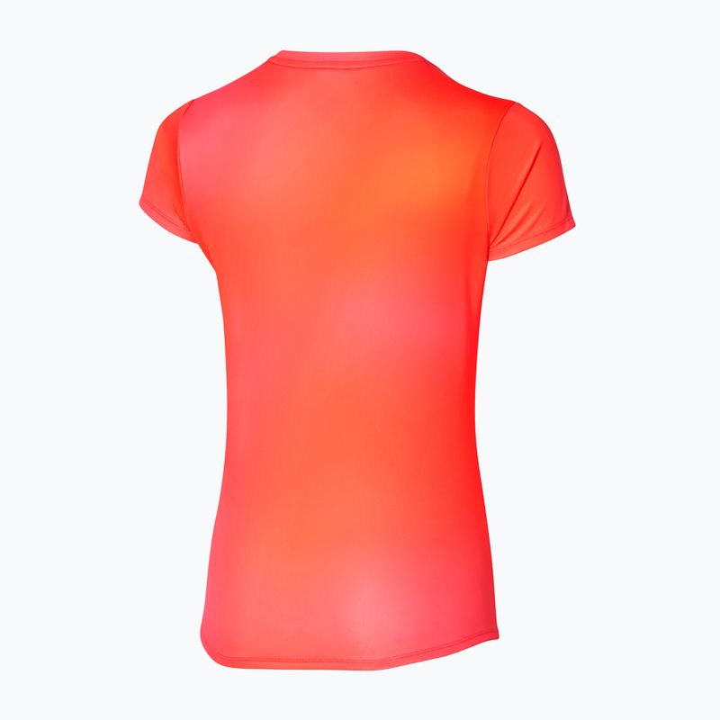 Дамска тениска за бягане Mizuno Impulse Core Graphic Tee nasturtium 2