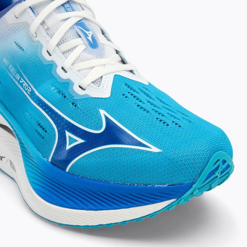 Мъжки обувки за бягане Mizuno Wave Rebellion Pro 2 river blue/mugen blue/white 7