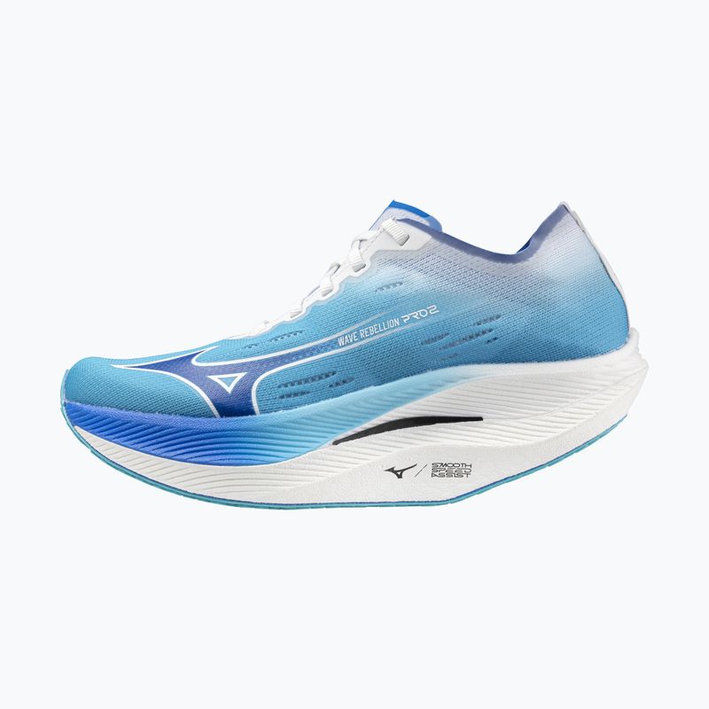 Дамски обувки за бягане Mizuno Wave Rebellion Pro 2 river blue/mugen blue/white 8