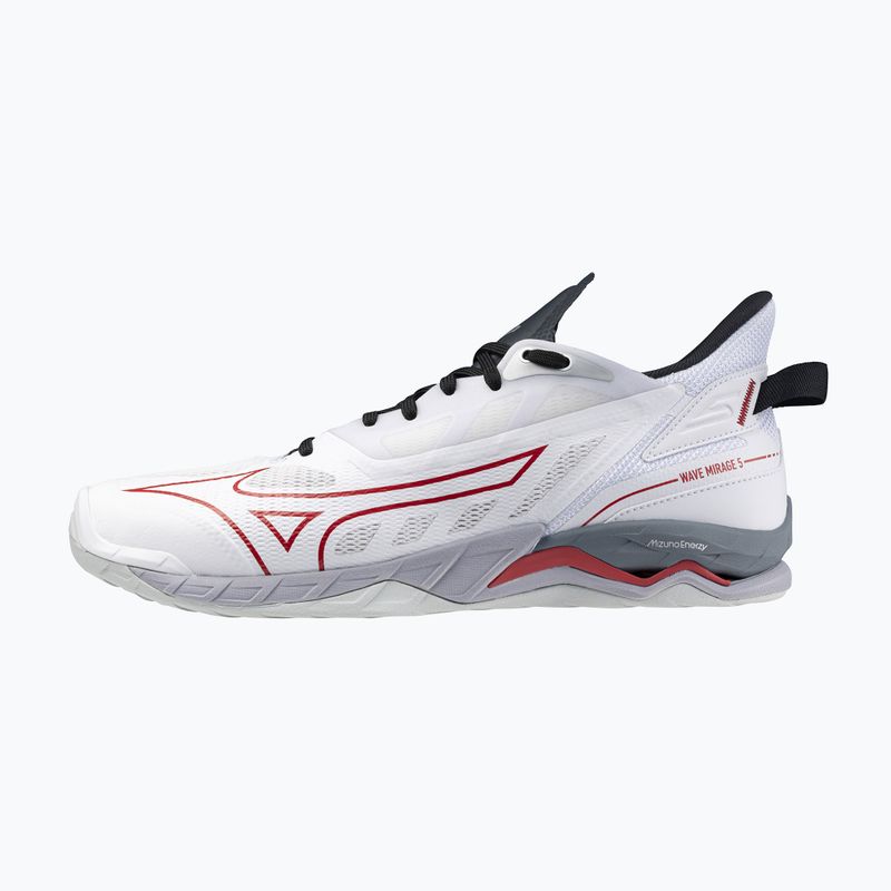 Мъжки обувки за хандбал Mizuno Wave Mirage 5 white/salsa/black 8