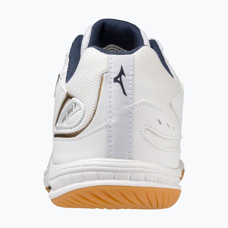 Обувки за тенис Mizuno Wave Drive 9 white/dress blues/gold 3