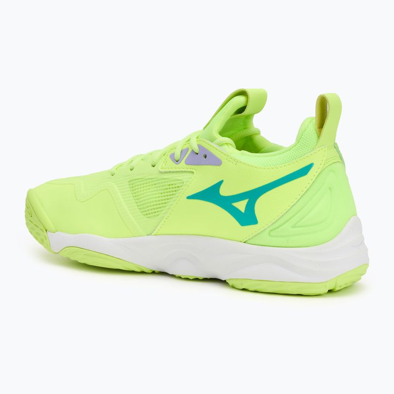 Обувки за волейбол Mizuno Wave Momentum 3 neo lime/black/splish splash 3