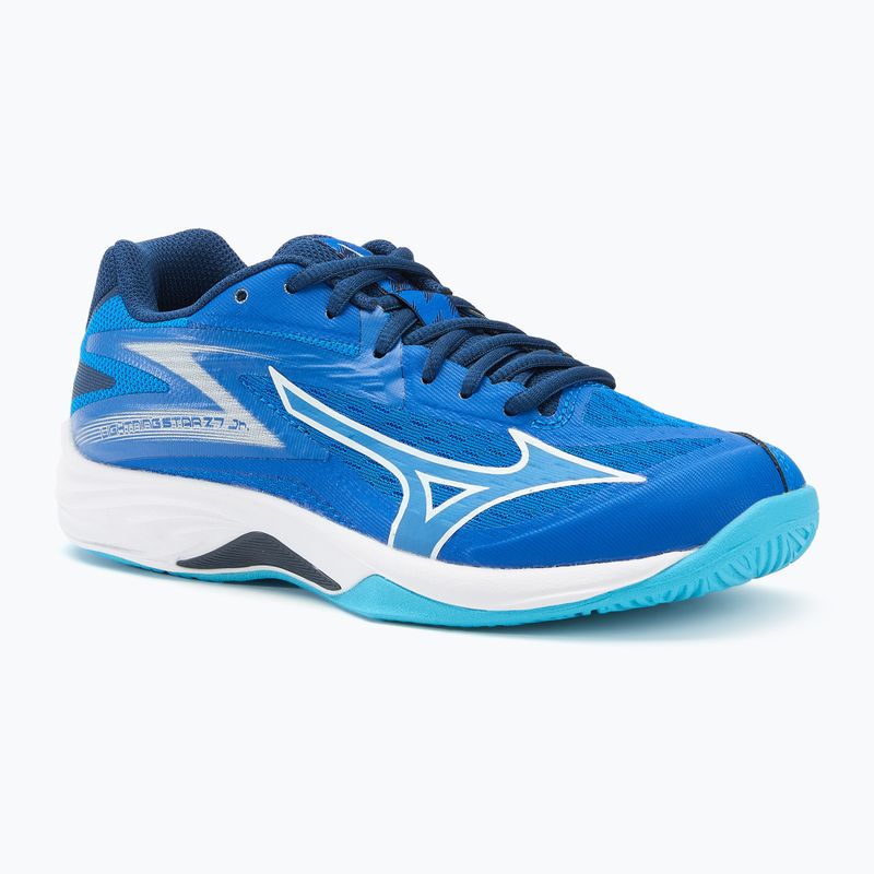 Детски обувки за волейбол Mizuno Lightning Star Z7 mugen blue/white/estate blue