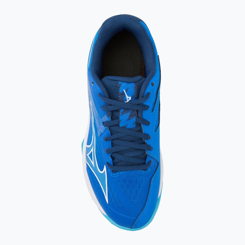 Детски обувки за волейбол Mizuno Lightning Star Z7 mugen blue/white/estate blue 5