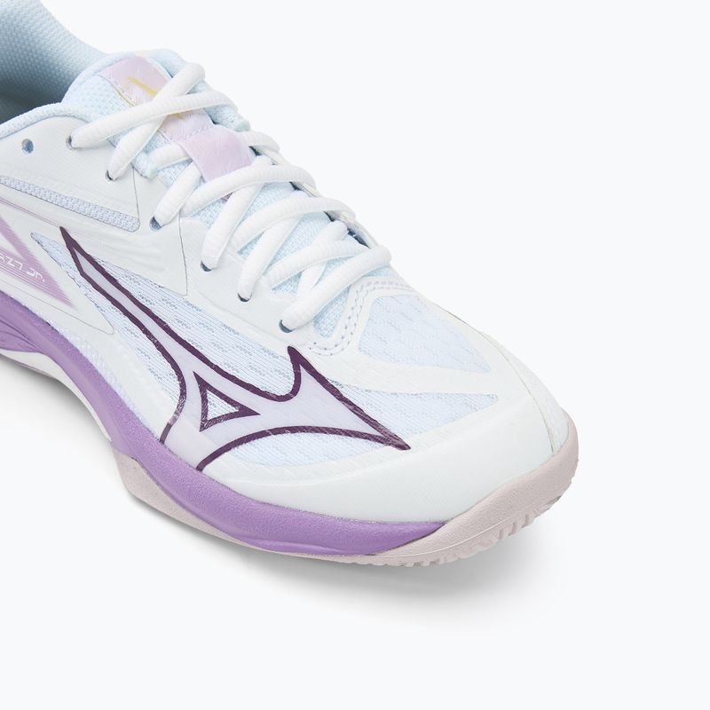 Детски обувки за волейбол Mizuno Lightning Star Z7 white/patrician purple/quince 7