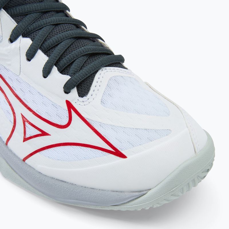 Мъжки обувки за волейбол Mizuno Thunder Blade Z Mid white/salsa/black 7