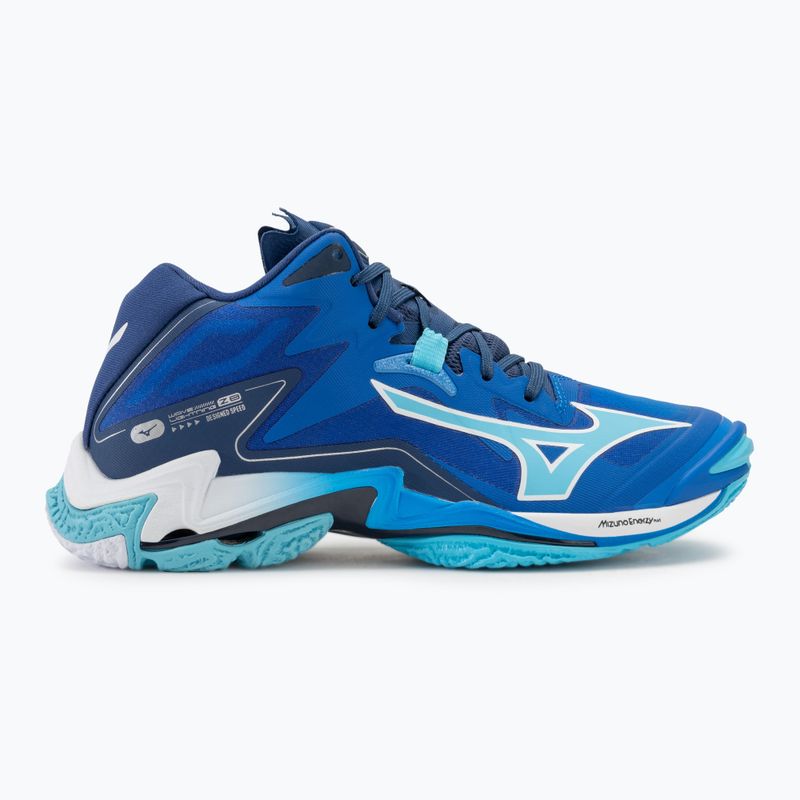 Мъжки обувки за волейбол Mizuno Wave Lightning Z8 Mid mugen blue/white/estate blue 2