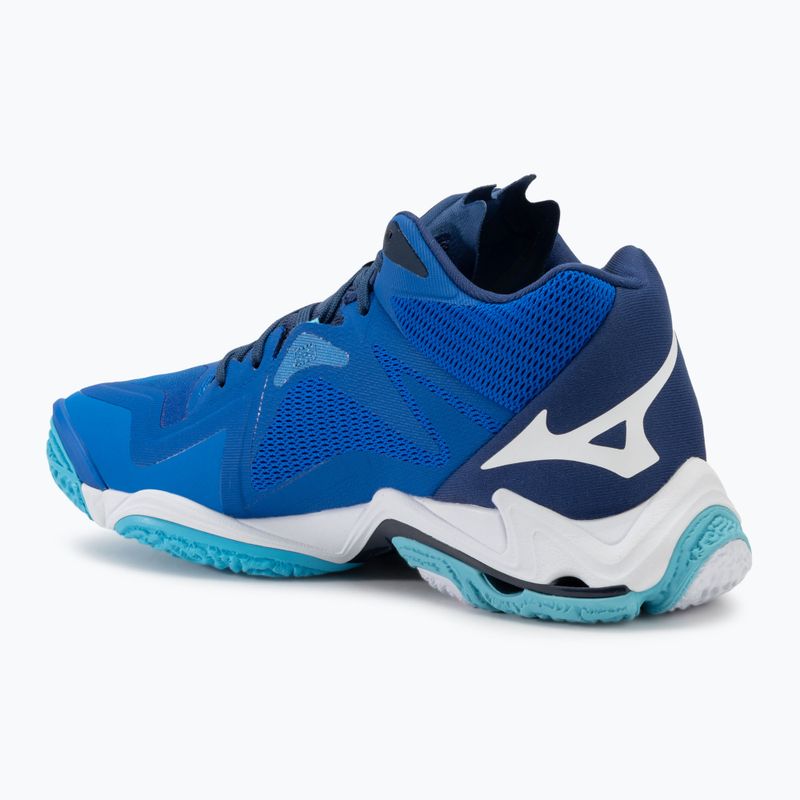 Мъжки обувки за волейбол Mizuno Wave Lightning Z8 Mid mugen blue/white/estate blue 3