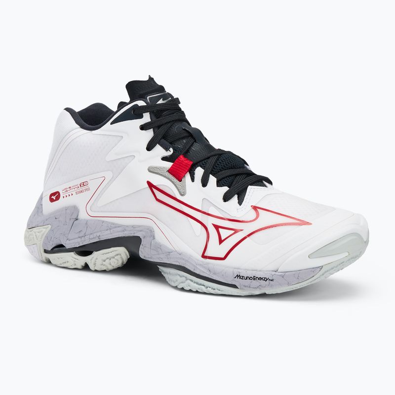 Обувки за волейбол Mizuno Wave Lightning Z8 Mid white/salsa/black
