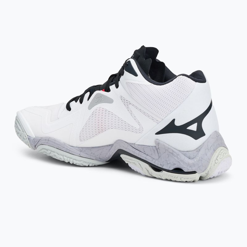 Обувки за волейбол Mizuno Wave Lightning Z8 Mid white/salsa/black 3