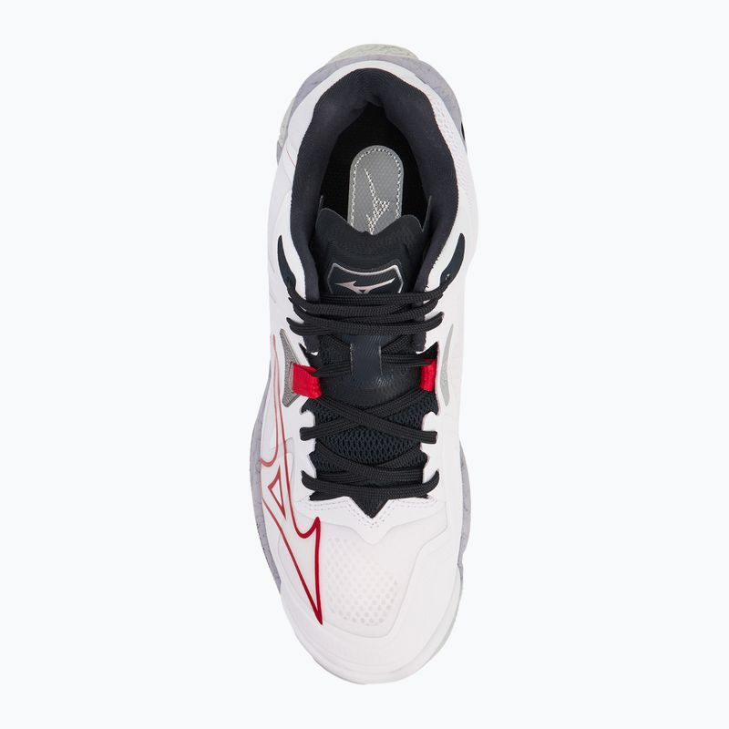 Обувки за волейбол Mizuno Wave Lightning Z8 Mid white/salsa/black 5
