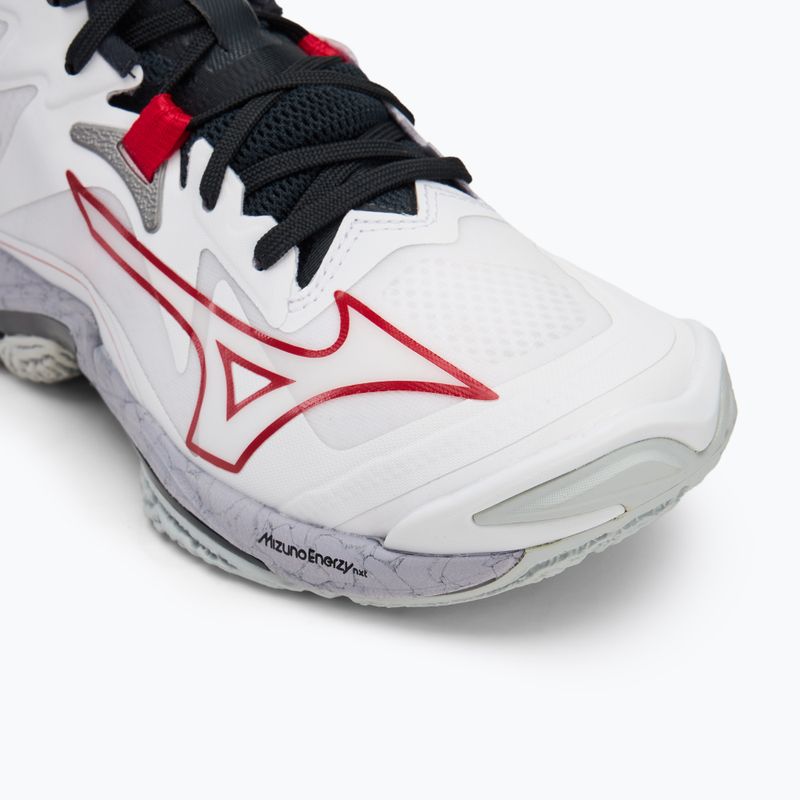 Обувки за волейбол Mizuno Wave Lightning Z8 Mid white/salsa/black 7