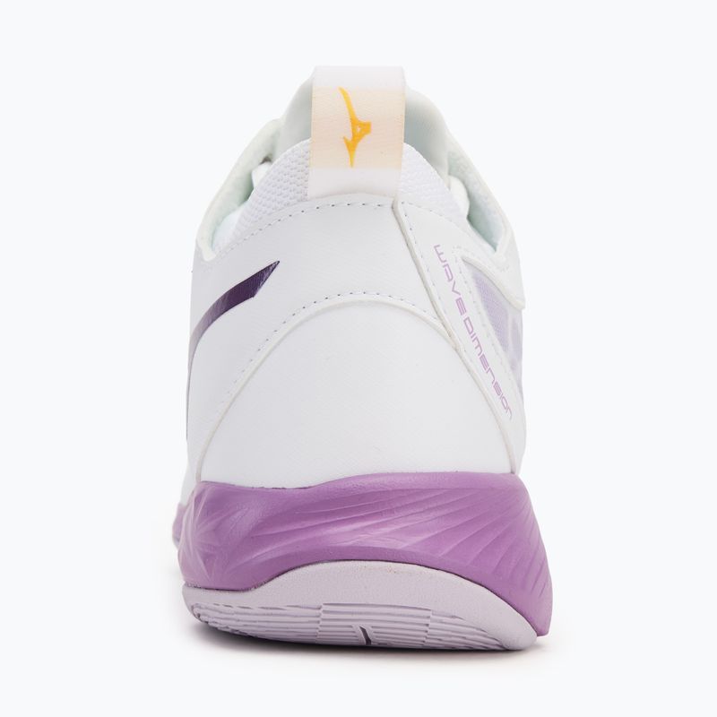 Дамски обувки за волейбол Mizuno Wave Dimension Mid white/patrician purple/quince 6