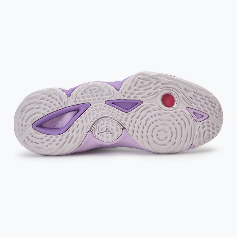 Дамски обувки за волейбол Mizuno Wave Momentum 3 Mid white/patrician purple/quince 4