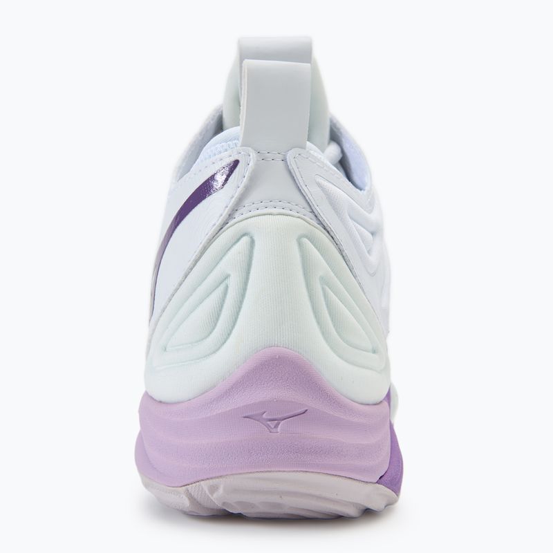 Дамски обувки за волейбол Mizuno Wave Momentum 3 Mid white/patrician purple/quince 6