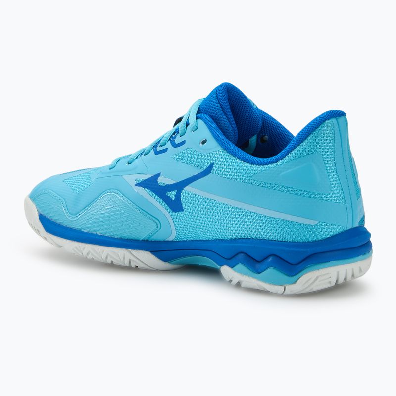 Дамски обувки за тенис Mizuno Wave Exceed Light 2 AC river blue/white/mugen blue 3