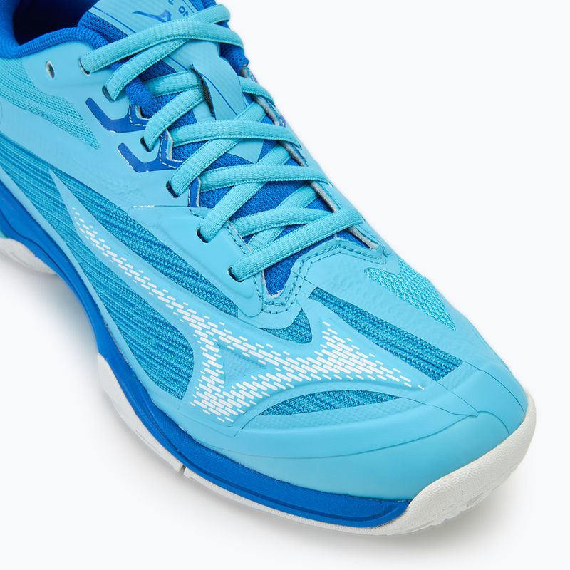 Дамски обувки за тенис Mizuno Wave Exceed Light 2 AC river blue/white/mugen blue 7