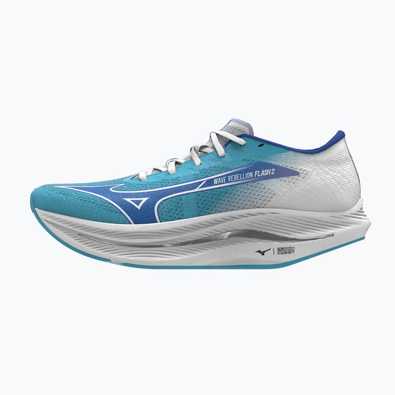 Мъжки обувки за бягане Mizuno Wave Rebellion Flash 2 river blue/ mugen blue/ white 8