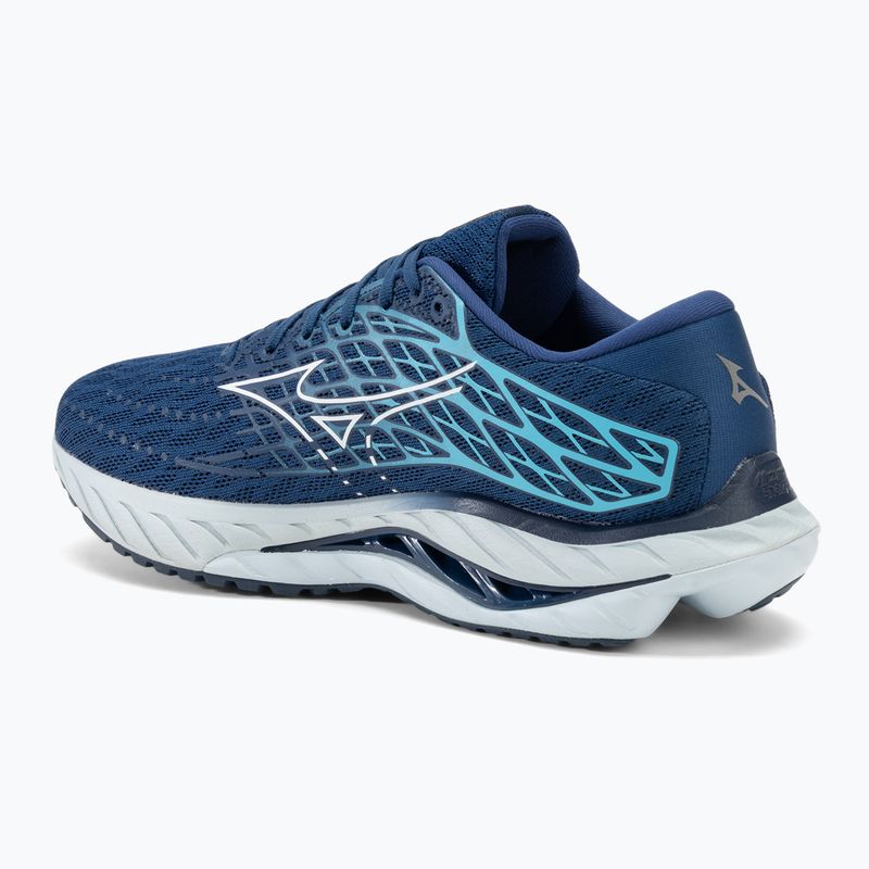 Мъжки обувки за бягане Mizuno Wave Inspire 20 estate blue/white/river blue 3