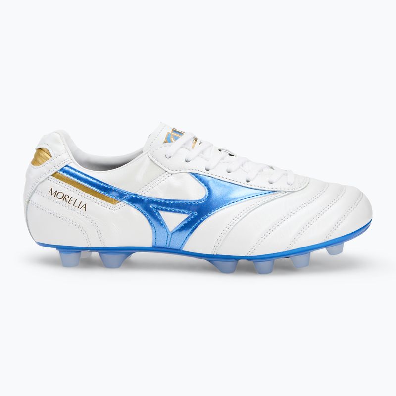Мъжки футболни обувки Mizuno Morelia II Japan Md white/laser blue/gold 2