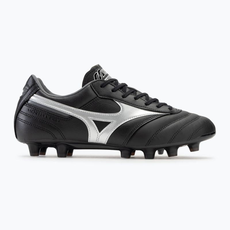 Мъжки футболни обувки Mizuno Morelia II Pro MD black/galaxy silver/dark shadow 2